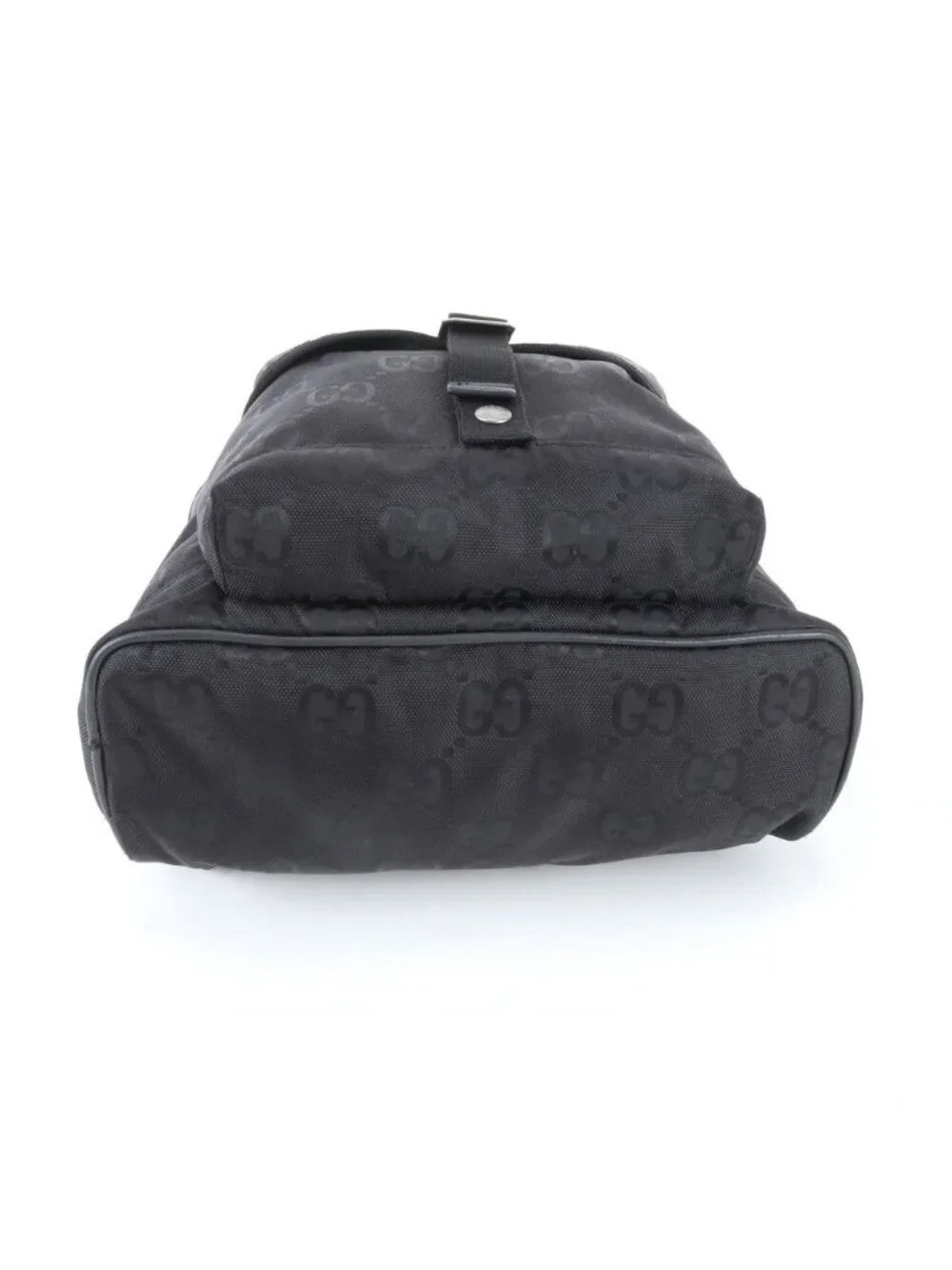 Gucci Off the Grid GG Nylon Leather Backpack Black